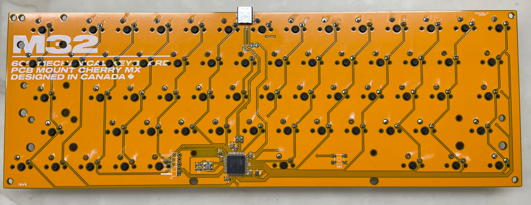 Assembled PCB Backside